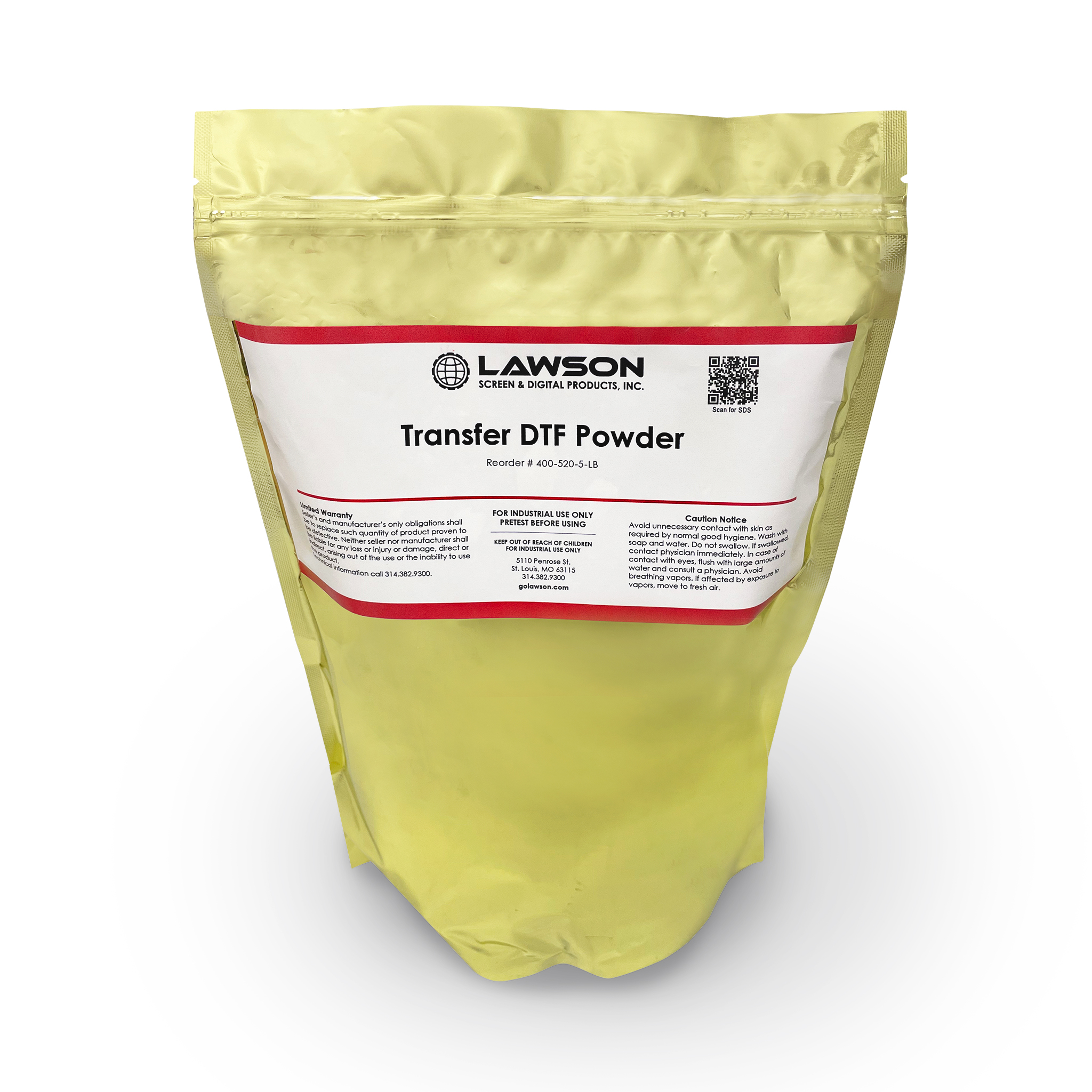 Lawson Direct-to-Fabric Powder Gains Eco Passport by Oeko-Tex Certification
